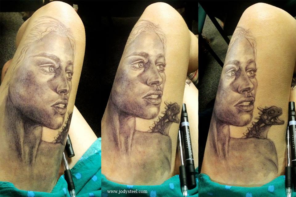 Рисунки на ногах, Джоди Стил, Jody Steel