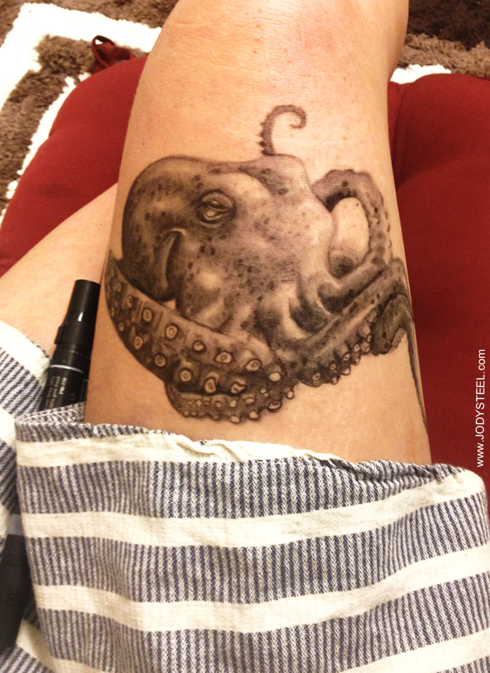 Рисунки на ногах, Джоди Стил, Jody Steel