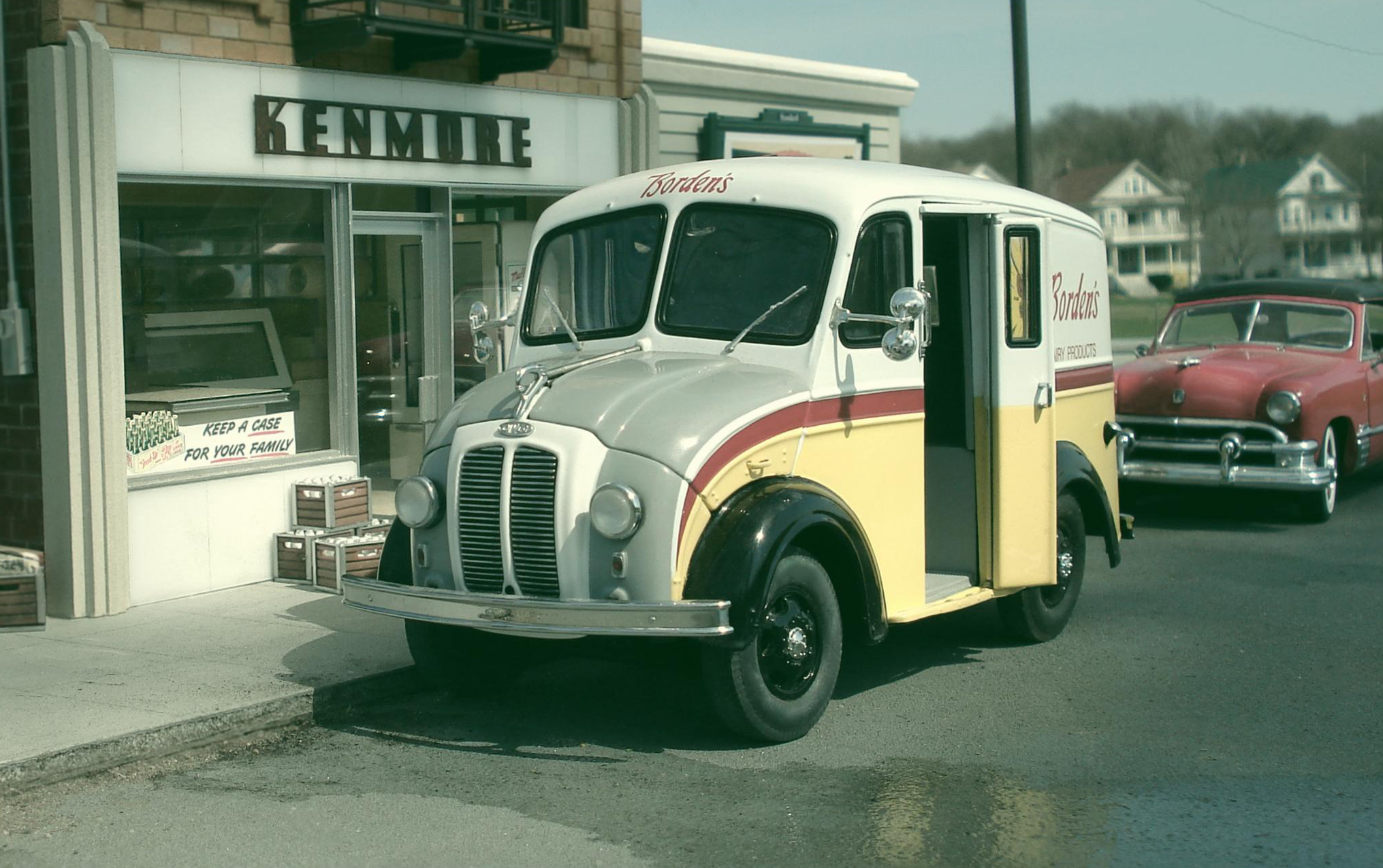 Элджин Парк,обманчивые, миниатюрны, город, Майкл Пол Смит,