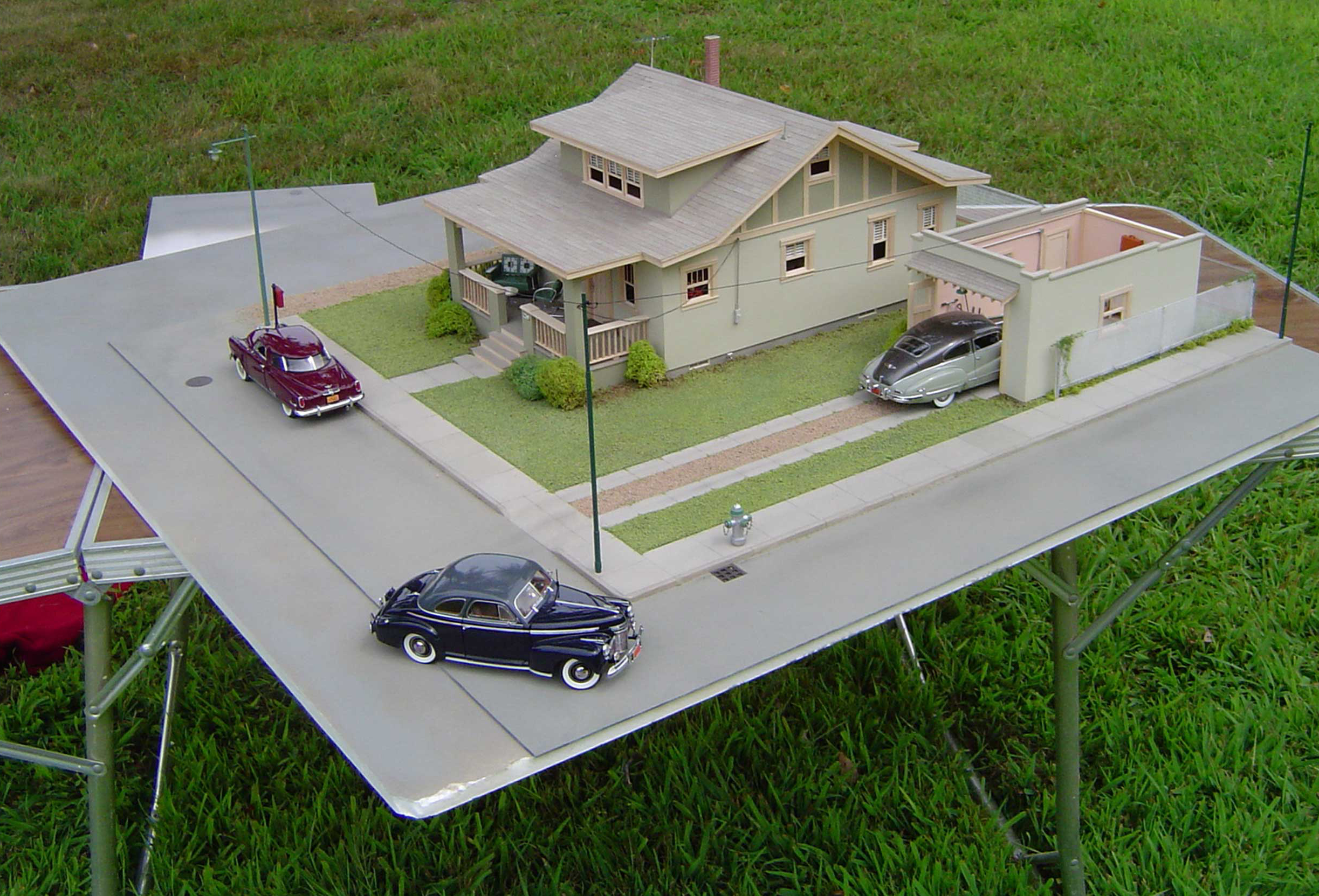 Элджин Парк,обманчивые, миниатюрны, город, Майкл Пол Смит,