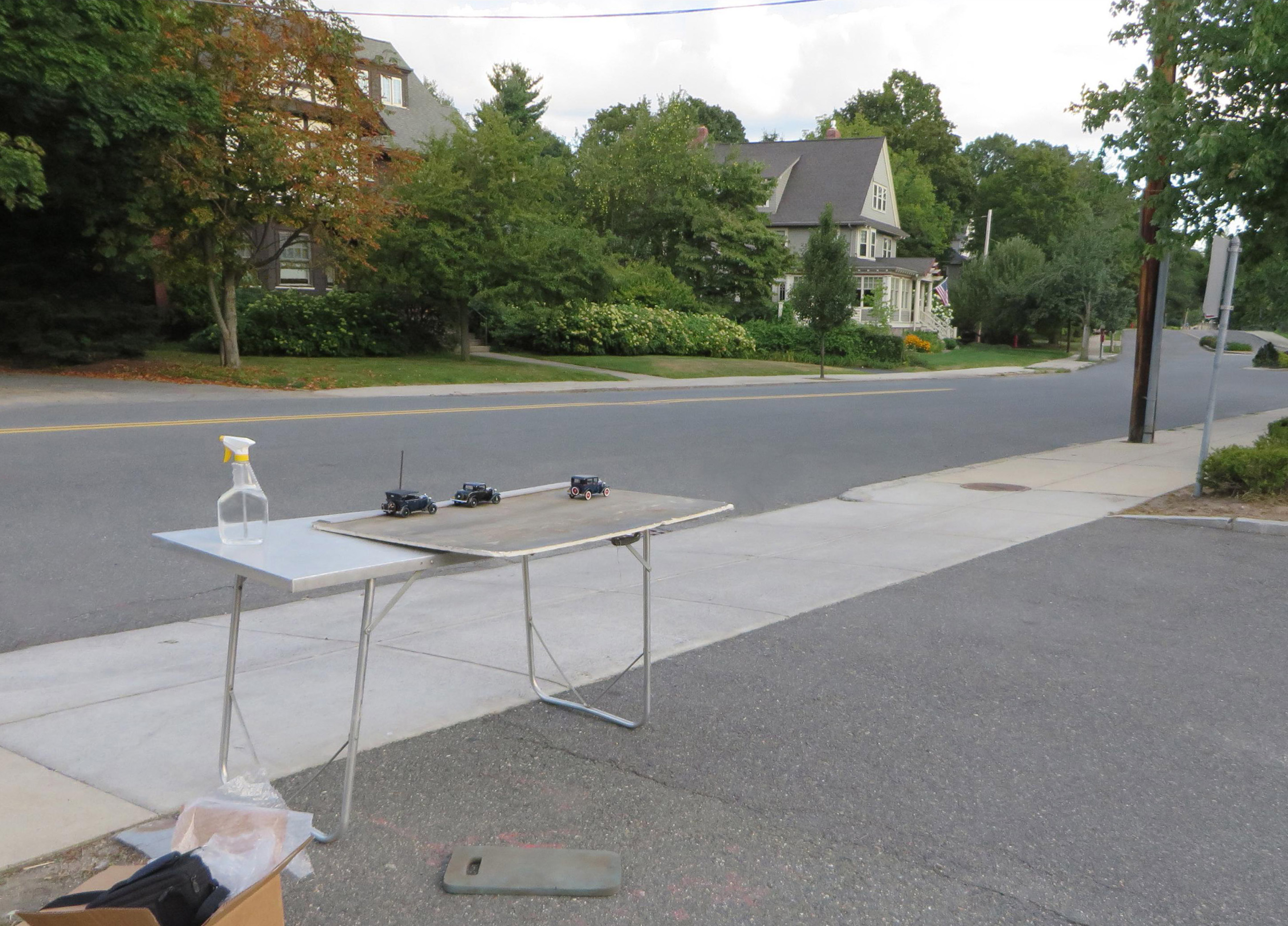 Элджин Парк,обманчивые, миниатюрны, город, Майкл Пол Смит,