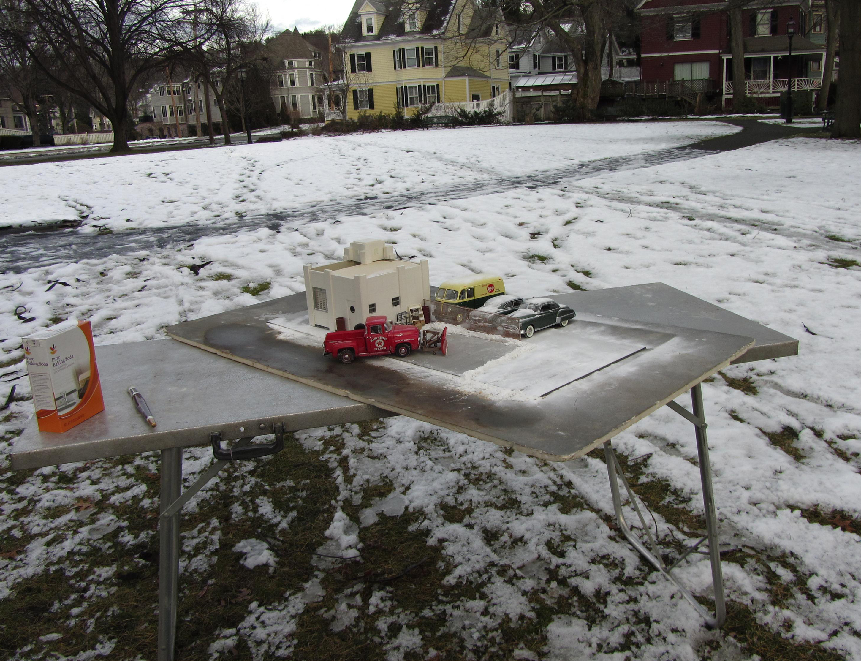 Элджин Парк,обманчивые, миниатюрны, город, Майкл Пол Смит,