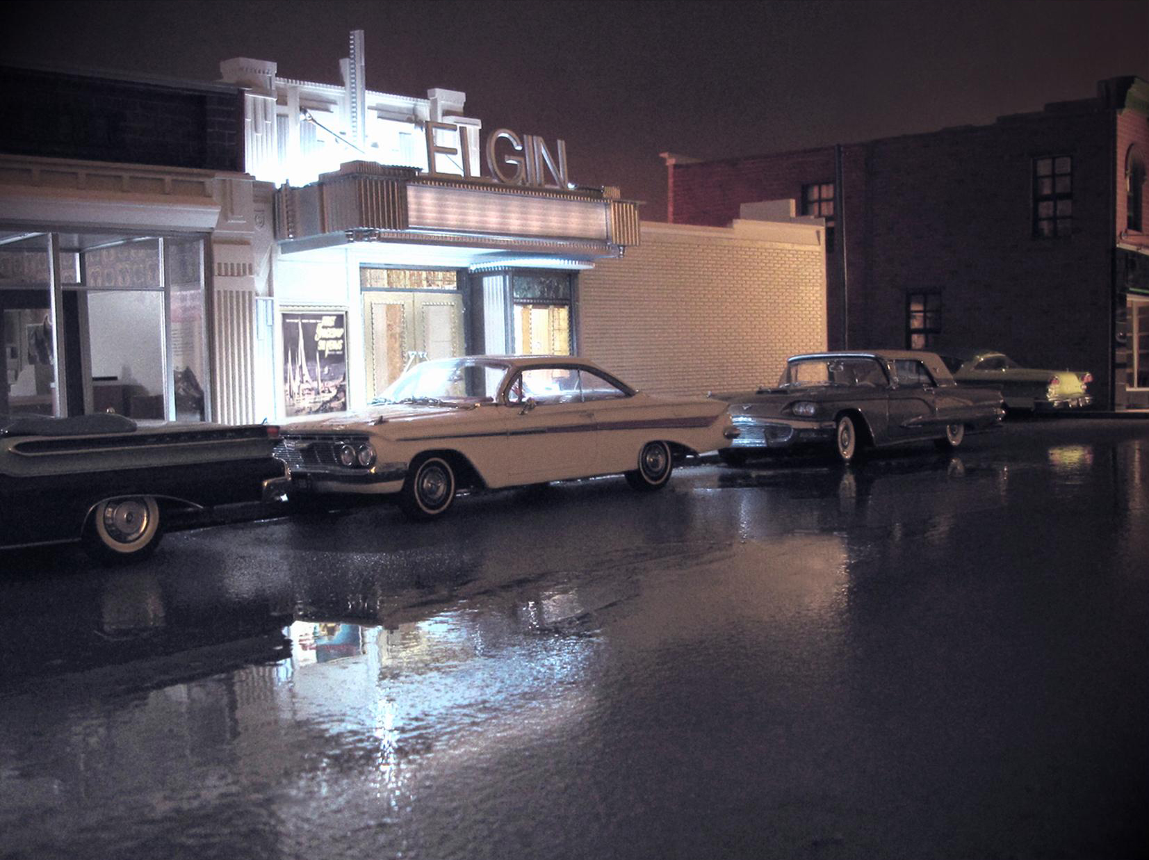 Элджин Парк,обманчивые, миниатюрны, город, Майкл Пол Смит,