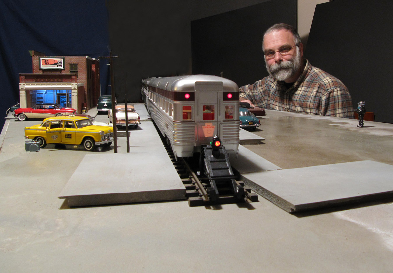 Элджин Парк,обманчивые, миниатюрны, город, Майкл Пол Смит,