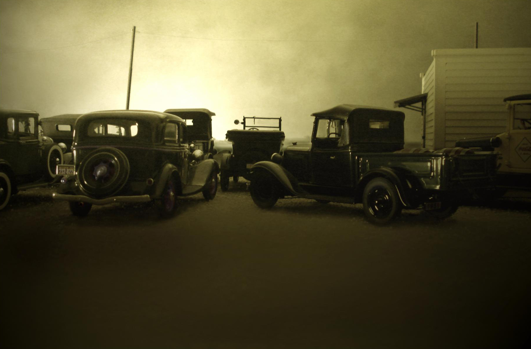 Элджин Парк,обманчивые, миниатюрны, город, Майкл Пол Смит,