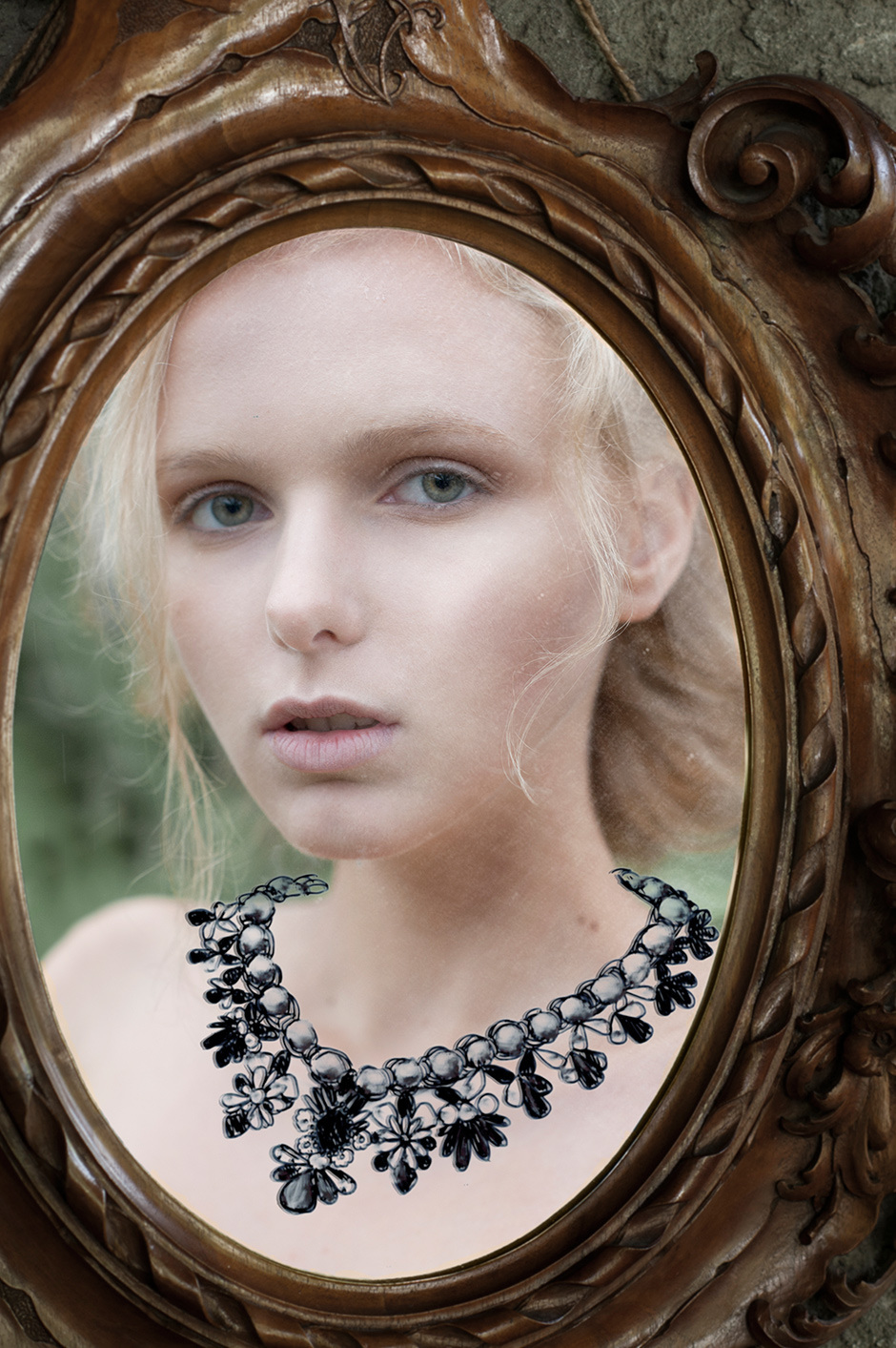 Проект,  Into The Mirror, В зеркале, фотограф, Лука Менегель,Luca Meneghel,художница, Норма Нарди