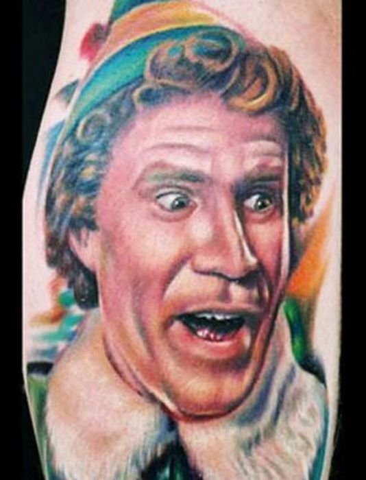 новогодние татуировки, новый год, татуировка