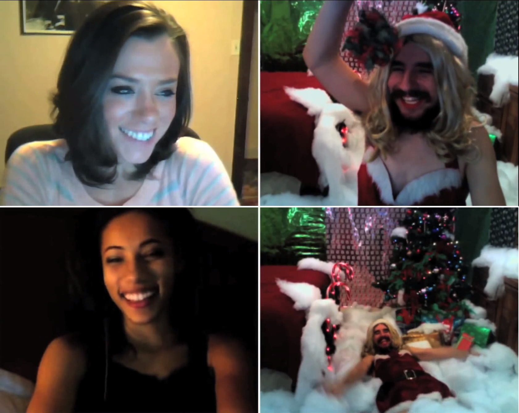 Новогодний, позитив, в пародии, Стив Кардинал,Chatroulette, Мэрайа Кэри