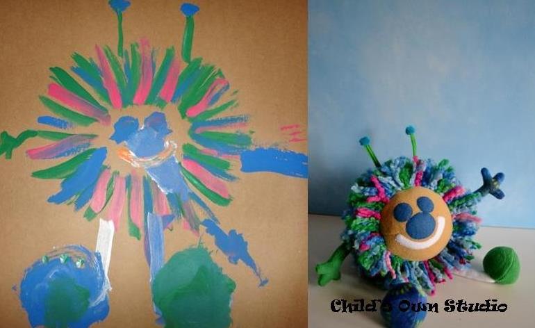 Мягкие игрушки, созданные по мотивам детских рисунков III игрушки, по мотивам, детские рисунки, «Child’s Own Studio