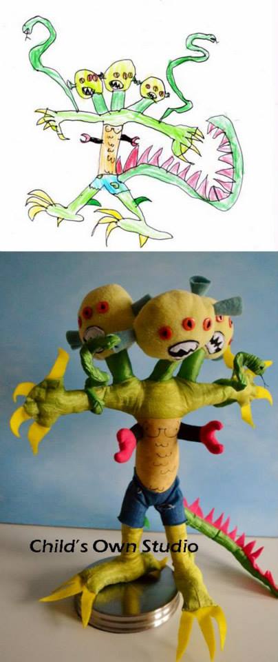 Мягкие игрушки, созданные по мотивам детских рисунков III игрушки, по мотивам, детские рисунки, «Child’s Own Studio