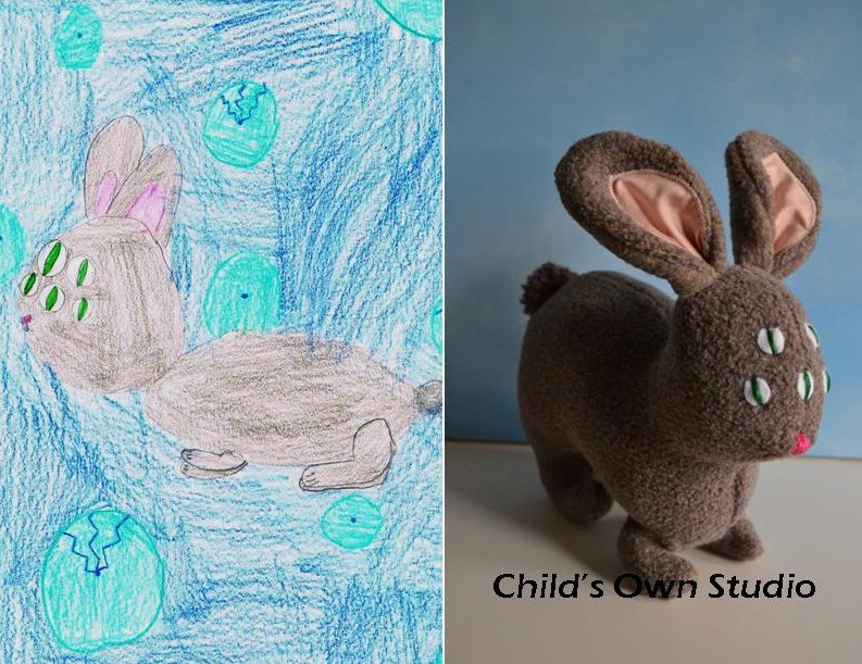 Мягкие игрушки, созданные по мотивам детских рисунков III игрушки, по мотивам, детские рисунки, «Child’s Own Studio