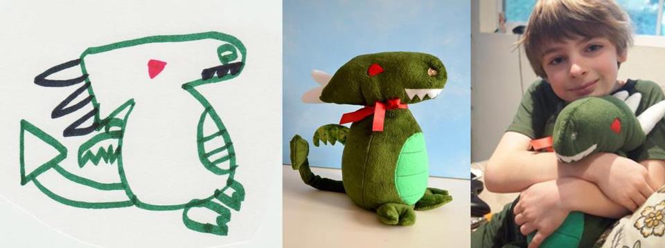 Мягкие игрушки, созданные по мотивам детских рисунков III игрушки, по мотивам, детские рисунки, «Child’s Own Studio