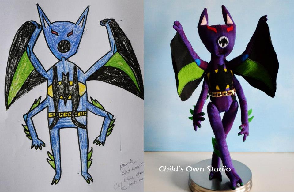 Мягкие игрушки, созданные по мотивам детских рисунков III игрушки, по мотивам, детские рисунки, «Child’s Own Studio