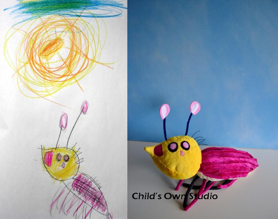 Мягкие игрушки, созданные по мотивам детских рисунков III игрушки, по мотивам, детские рисунки, «Child’s Own Studio