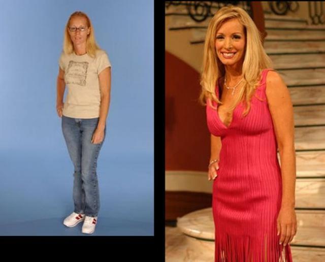 до и после,косметика,фитнес