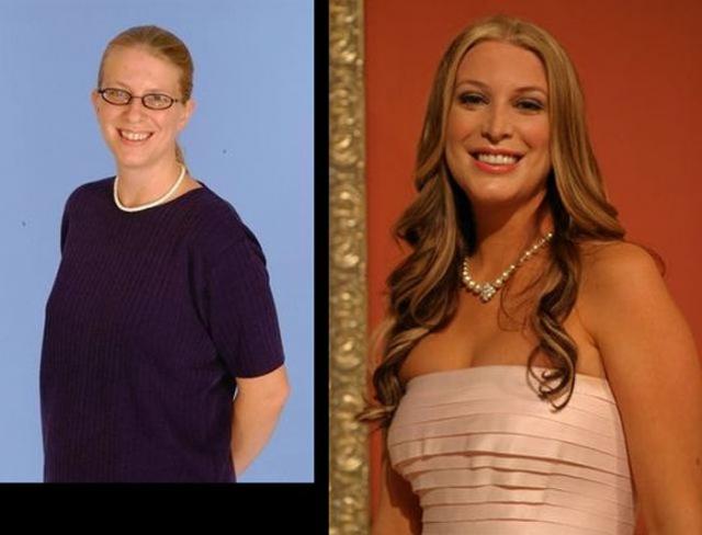 до и после,косметика,фитнес