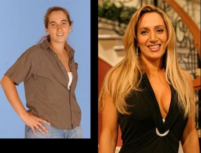 до и после,косметика,фитнес