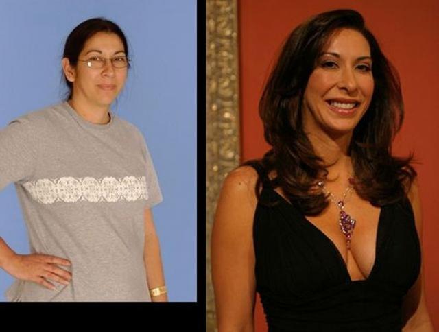 до и после,косметика,фитнес