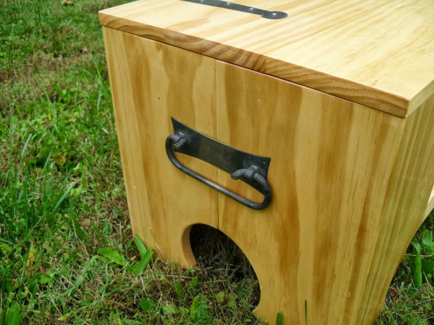 Двуспальная, раскладная, телескопическая, деревянная, кровать, из ящика