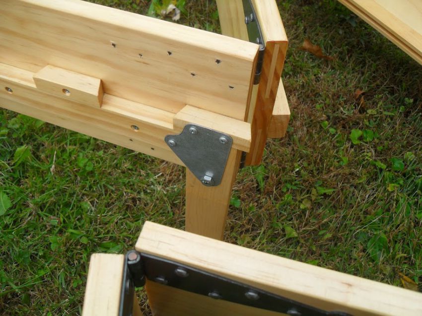 Двуспальная, раскладная, телескопическая, деревянная, кровать, из ящика