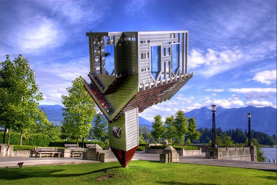 Невероятные, здания, дома, с самой, необычной, архитектурой