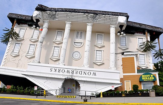 Невероятные, здания, дома, с самой, необычной, архитектурой