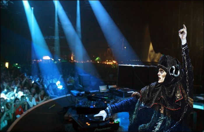 люди прошлого в наши дни, смешной фотошоп, прикол