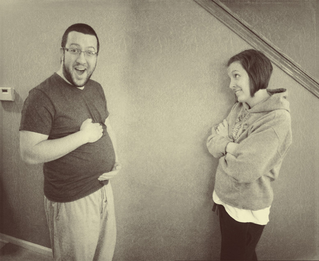 Необычные способы рассказать друзьям, о том что вы беременны Способ, родителей, рассказать о беременности, ребенок