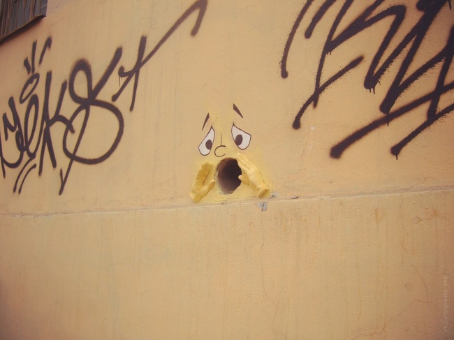 Лучшие примеры уличного искусства в России за 2013 год стрит-арт, уличные художники, рисунки на стенах, Лучшие примеры уличного искусства, Россия, 2013 год