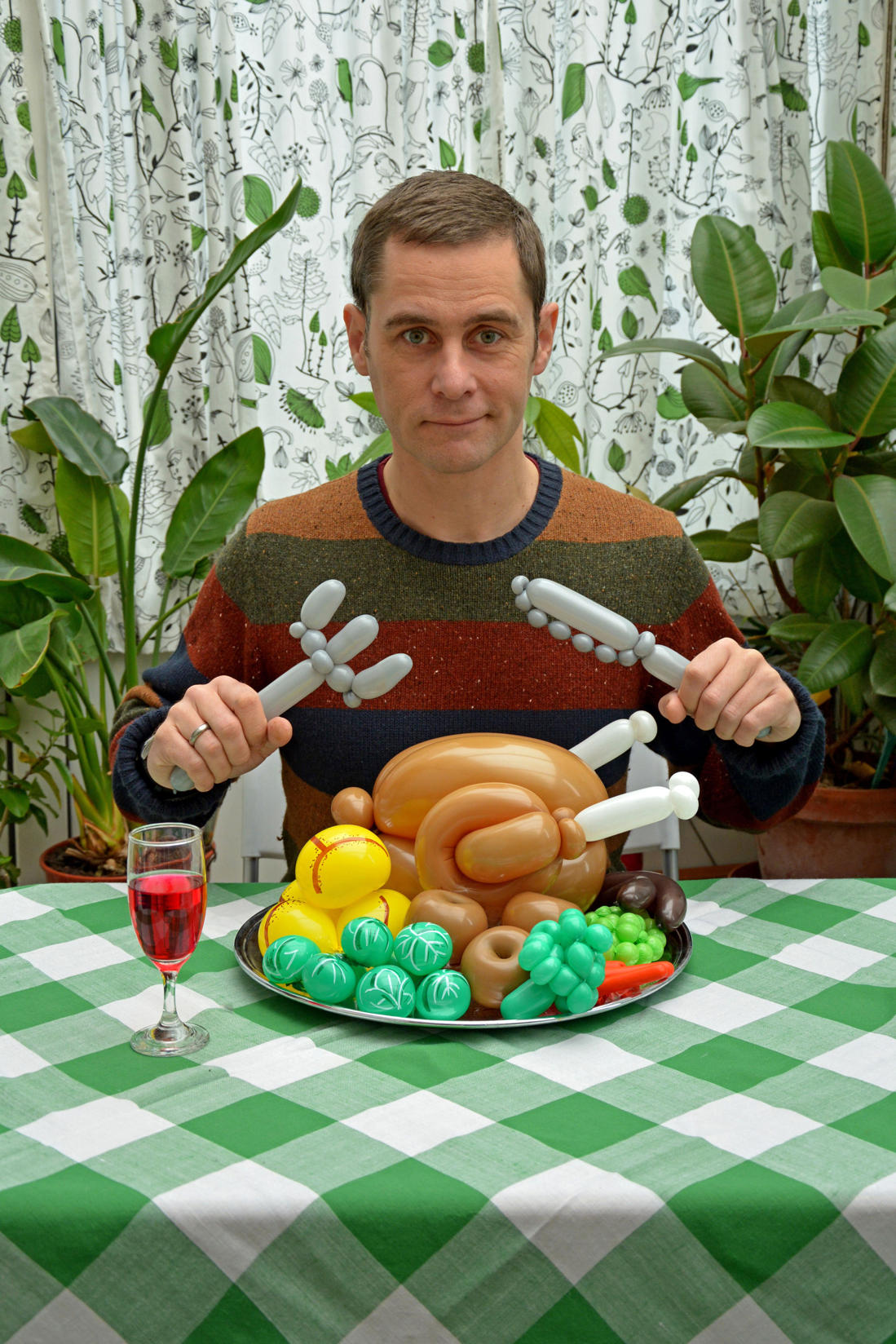 Невероятные скульптуры из шариков от Роба Дрисколла Невероятные, скульптуры, из шариков, Роб Дрисколл, Rob Driscoll