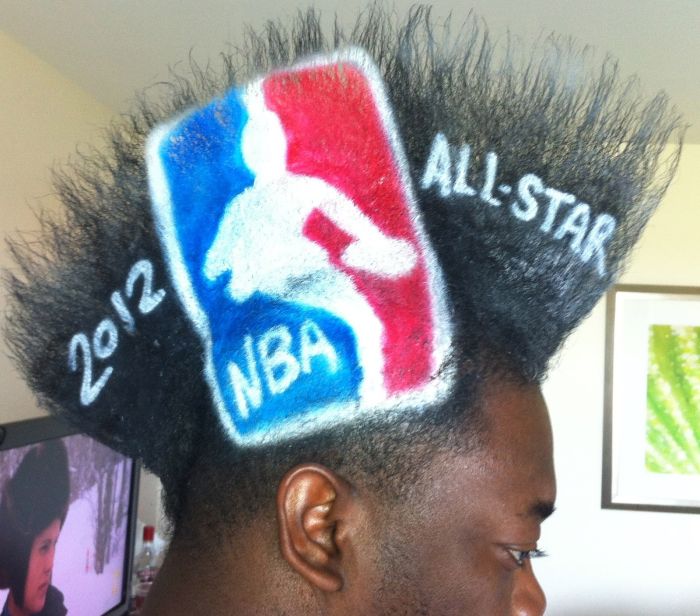 ирокез,реклама на голове, Джозеф Гэзми