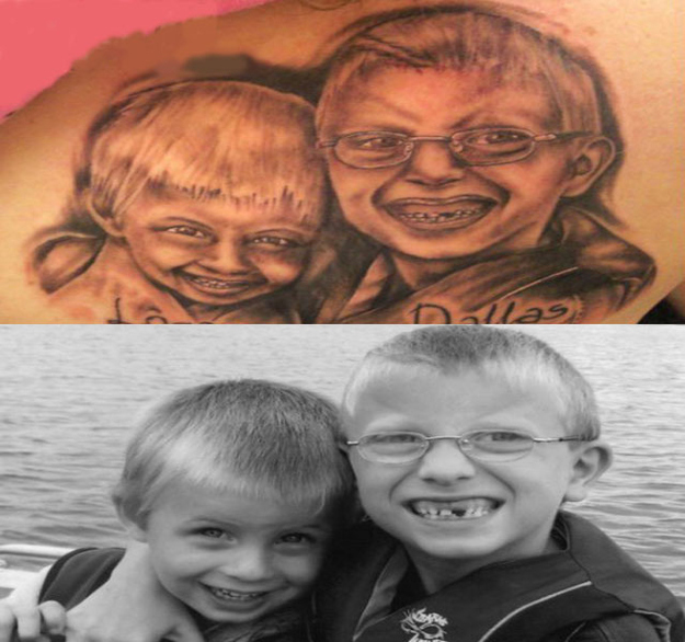 Самые ужасные портретные татуировки Ужасные, татуировки, портреты, портаки