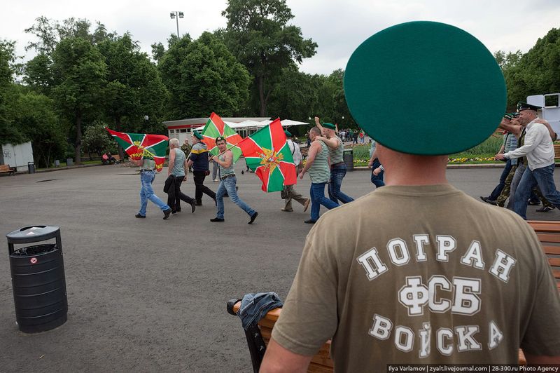 День пограничника, 28 мая 2013 Парк Горького