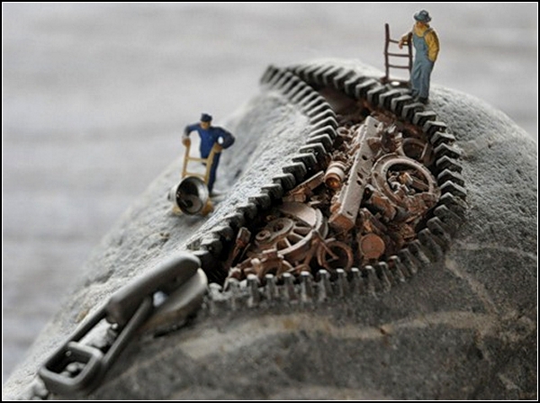 скульптуры Хиротоши Ито, hirotoshi itoh, камни 