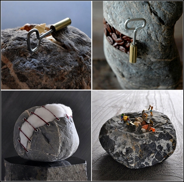 скульптуры Хиротоши Ито, hirotoshi itoh, камни 