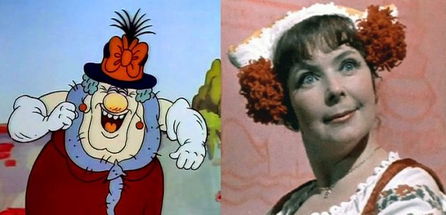 Известные люди озвучивавшие персонажей советских мультфильмов Известные, люди,знаменитости,озвучка, СССР,мультфильмы,персонажи