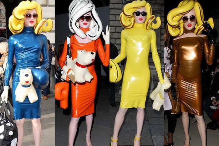 Сумасшедшая мода от дизайнеров с больной фантазией и их бедные модели Сумасшедшая мода, бедные модели, экстравагантные показы