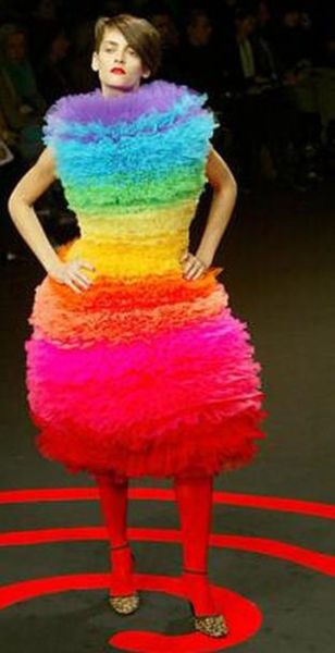 Сумасшедшая мода от дизайнеров с больной фантазией и их бедные модели Сумасшедшая мода, бедные модели, экстравагантные показы