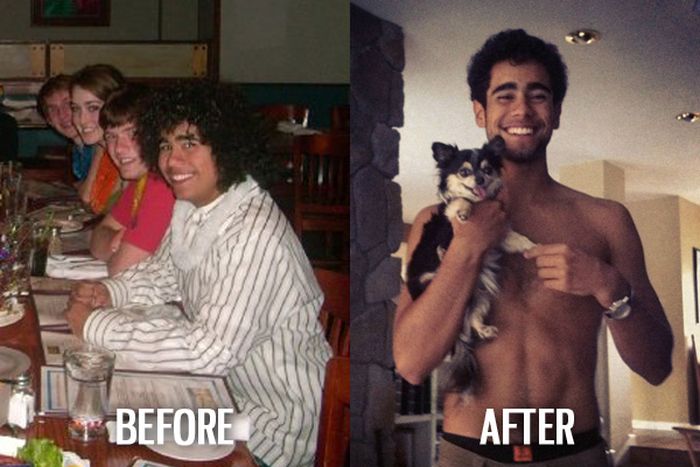 Люди значительно похорошевшие с годами. Часть 2 Люди, похорошевшие, до и после