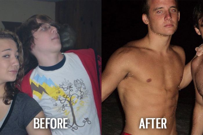 Люди значительно похорошевшие с годами. Часть 2 Люди, похорошевшие, до и после