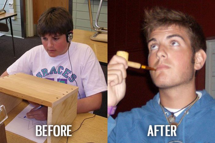 Люди значительно похорошевшие с годами. Часть 2 Люди, похорошевшие, до и после