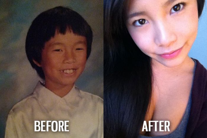 Люди значительно похорошевшие с годами. Часть 2 Люди, похорошевшие, до и после