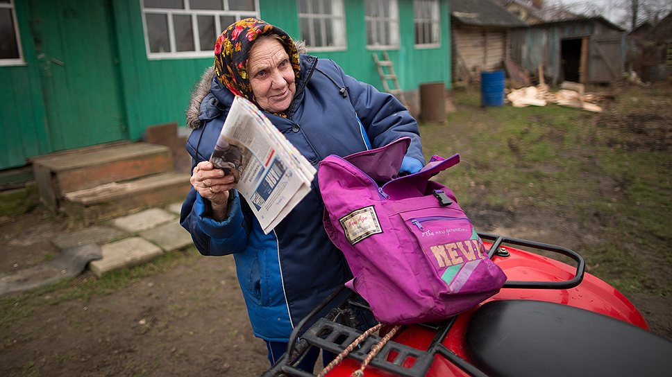 Анна Петухова - самый необычный почтальон калужской области Анна Петухова, квадроцикл, почтальон, калужская область