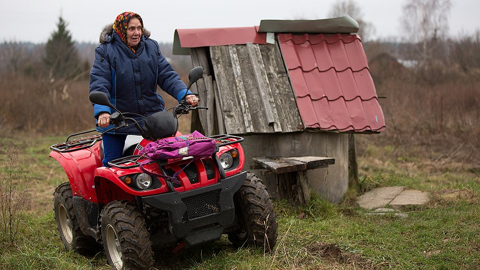 Анна Петухова - самый необычный почтальон калужской области Анна Петухова, квадроцикл, почтальон, калужская область