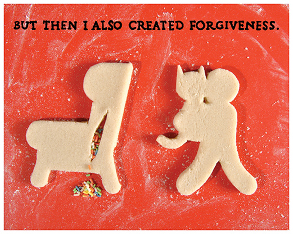 Да будет тесто! Забавный вариант создания мира на примере теста для печенья Да будет тесто, Let It Dough, Кристоф Ниеманн, Christoph Niemann