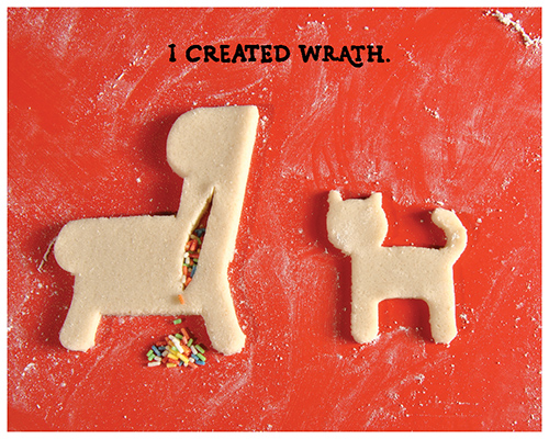 Да будет тесто! Забавный вариант создания мира на примере теста для печенья Да будет тесто, Let It Dough, Кристоф Ниеманн, Christoph Niemann