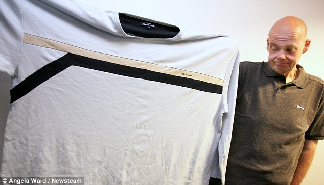 он смог, мужчина очень похудел