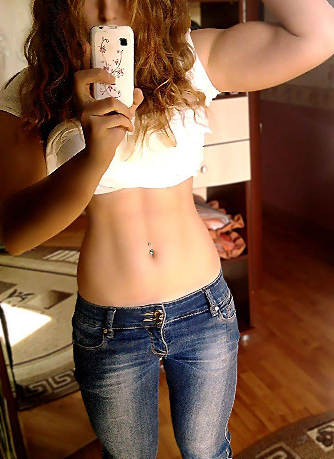 Юлия Винс - красивая русская девушка с накаченным телом Юлия Винс, красивая, русская, девушка, накаченное, тело, руки, паурелифтинг