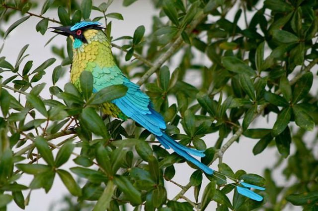 животные из бумаги, искусство из бумаги