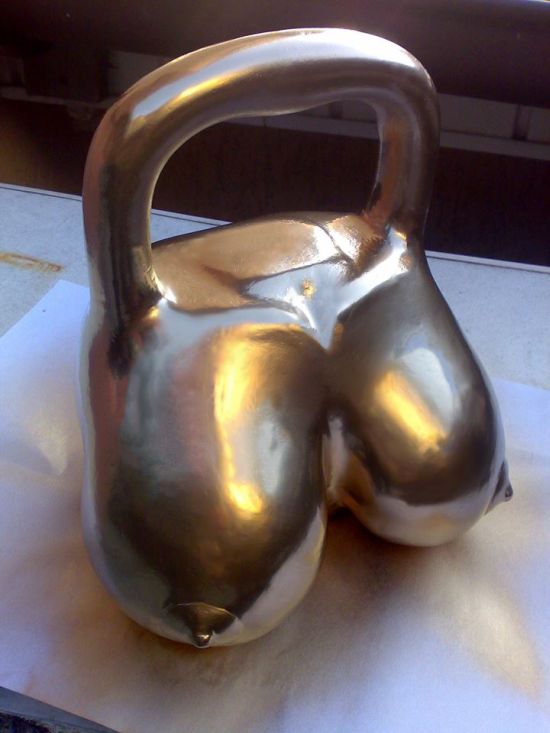 Подарок для настоящего спортсмена Спортивный снаряд, гиря с сиськами, подарок, для спортсмена, спорт